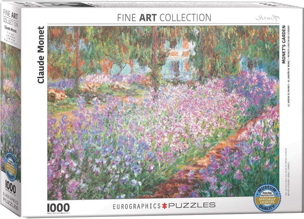 "Monet's Garden by Claude Monet" 1000 Piece Puzzle