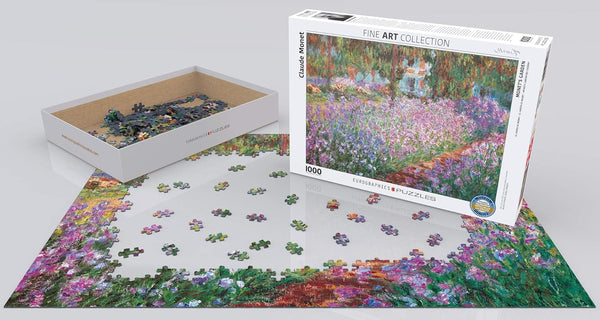 "Monet's Garden by Claude Monet" 1000 Piece Puzzle
