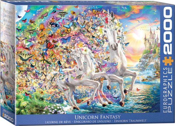 "Unicorn Fantasy" 2000 Piece Jigsaw Puzzle
