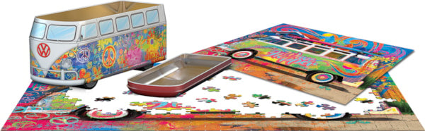 "VW / Wave Hopper" Jigsaw Puzzle in a 3D Collectible Tin
