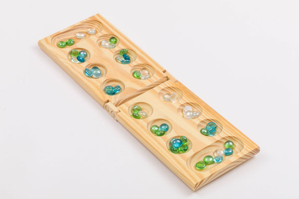 "Mancala" Foldable Wooden Board Game