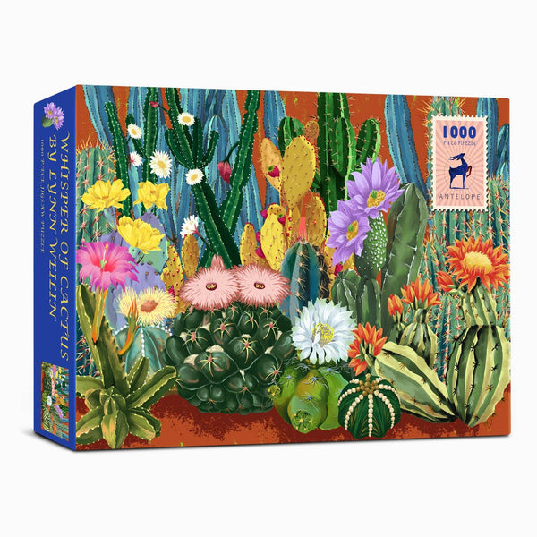 "Whisper of Cactus by Lynn Weilin" 1000 Piece Jigsaw Puzzle