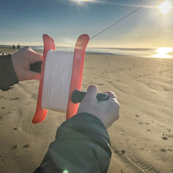 50 Lb. Test x 500 Ft. Braided Kite Line on a "Breezy Winder"