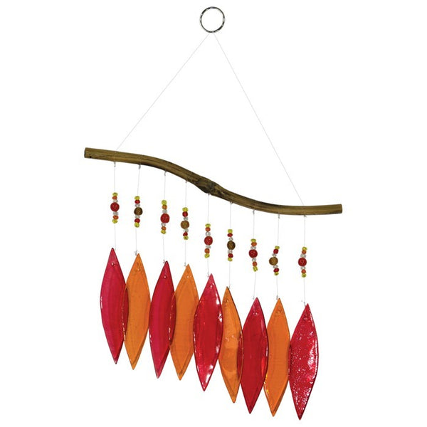 "Glass & Bead" Wind Chime