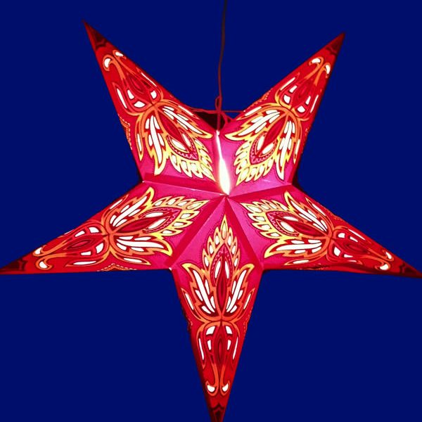 3D Decorative "Star Lantern" with Cord Included