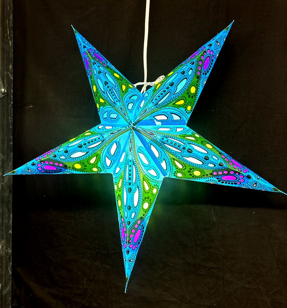 3D Decorative "Star Lantern" with Cord Included