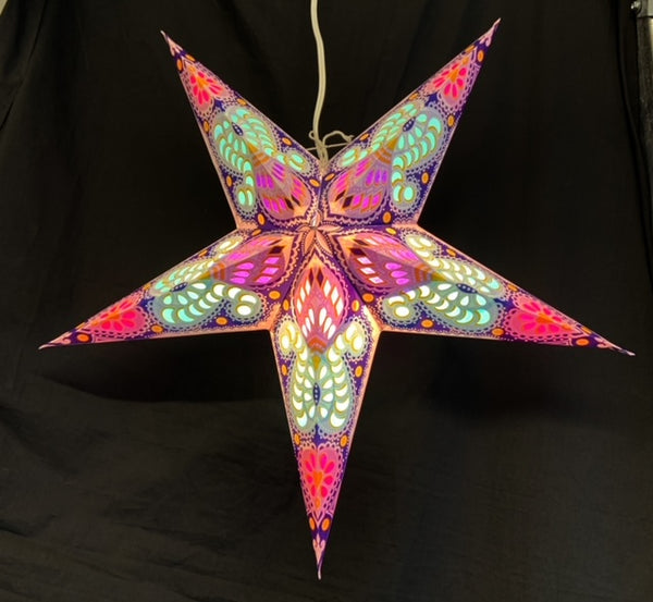 3D Decorative "Star Lantern" with Cord Included