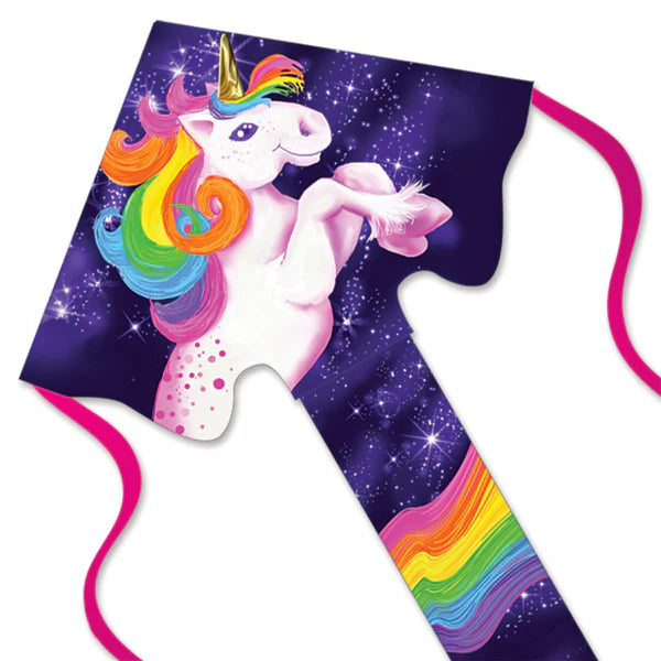 "Super Flier - Unicorn" Delta Kite with Line Included