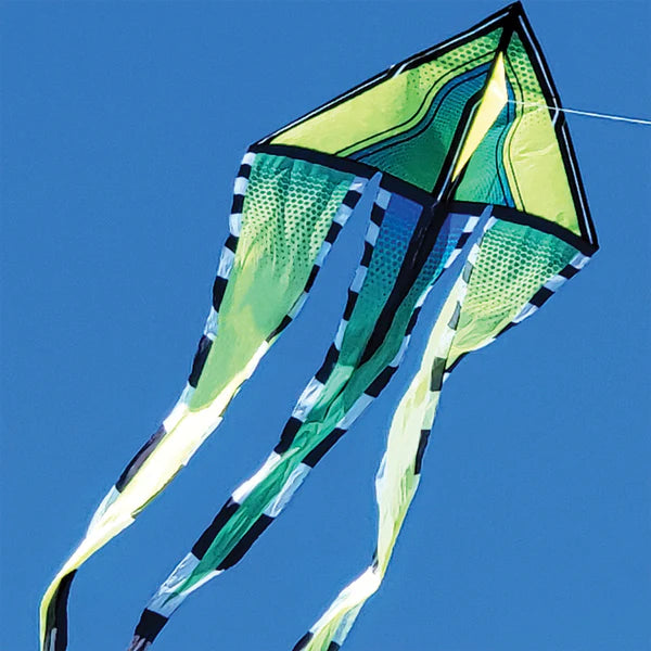 46 Inch "Flo-Tail - Cool Breeze" Delta Kite with Line Included