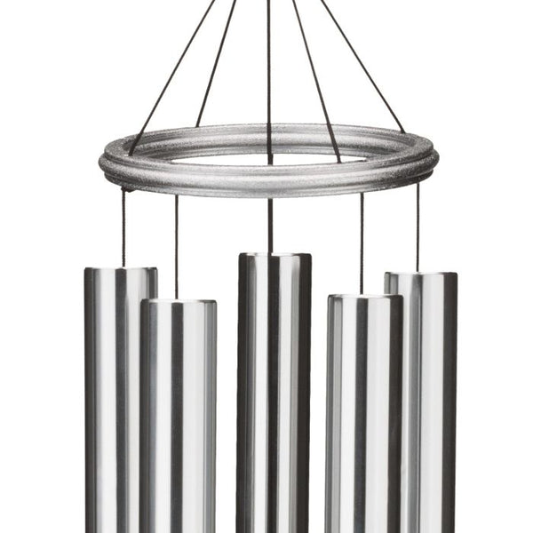 "Zen Crystal" Wind Chime / Silver