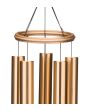 "Zen Crystal" Wind Chime / Gold