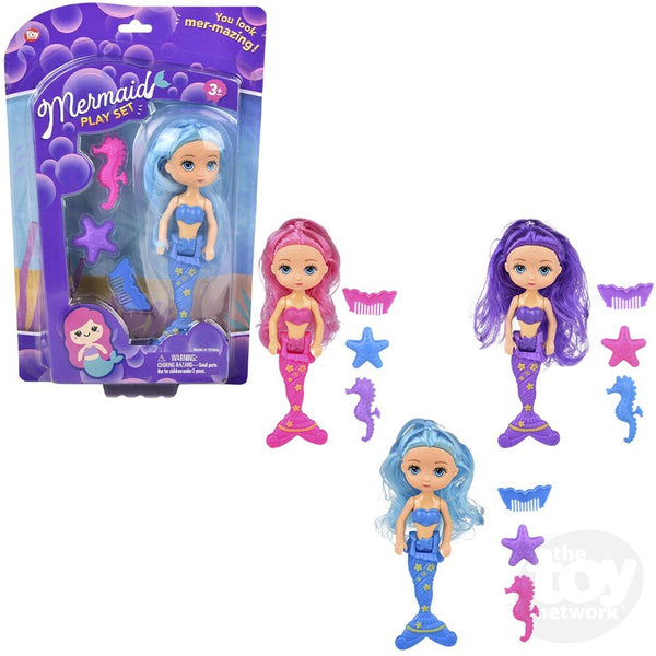 "Mermaid" Doll Figurine Set