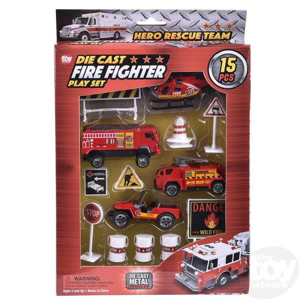 "Fire Fighter" Die Cast Play Set
