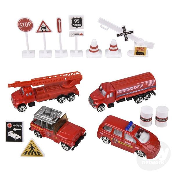 "Fire Fighter" Die Cast Play Set