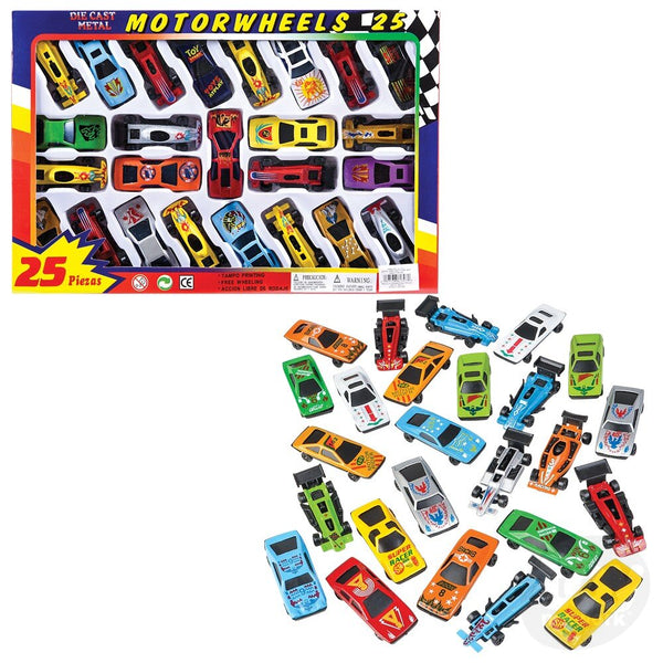 "MotorWheels 25" Die-Cast Car Set