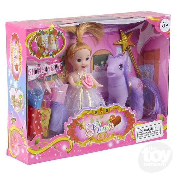 "Princess & Pony" Doll Set