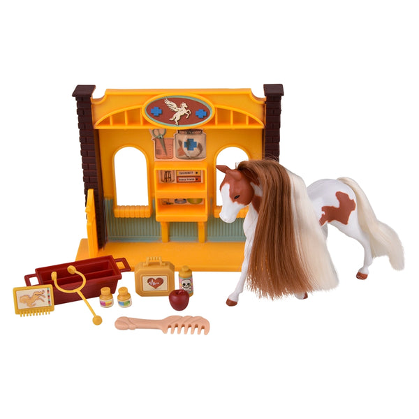 "Royal Breeds" Pretty Grooming Horse Play Set