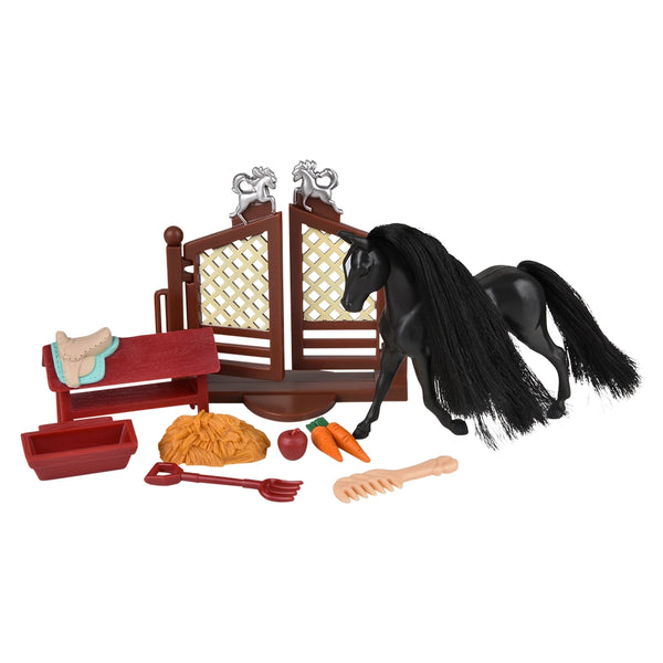 "Royal Breeds" Pretty Grooming Horse Play Set