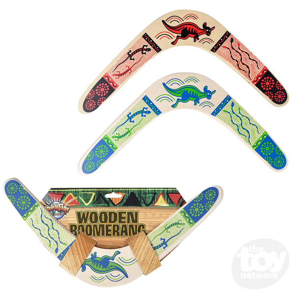 Wooden "Aussie" Boomerang