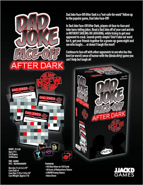 "Dad Joke Face-Off! After Dark" Adult Party Game