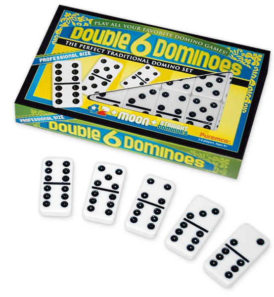 "Double 6 - Color Dot" Dominoes