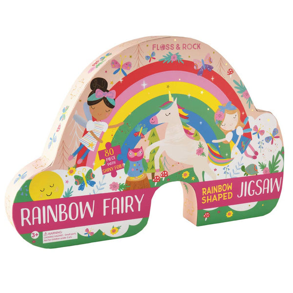 "Rainbow Fairy" 80 Extra Large Pieces Jigsaw Puzzle