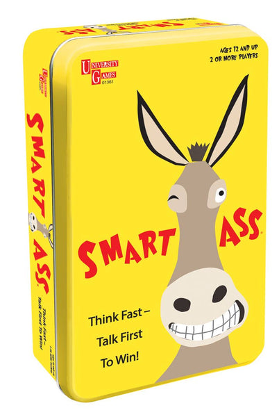"Smart Ass" Card Game in a Tin Box