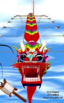 Traditional Chinese Centipede Dragon Kite