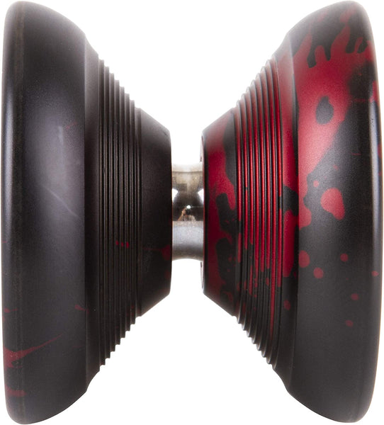 Duncan "RoadRunner" Yo-Yo / Black with Red Splash