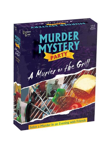 "A Murder on the Grill" Murder Mystery Party Game