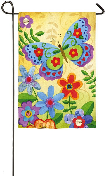 "Beautiful Butterfly" Garden Flag