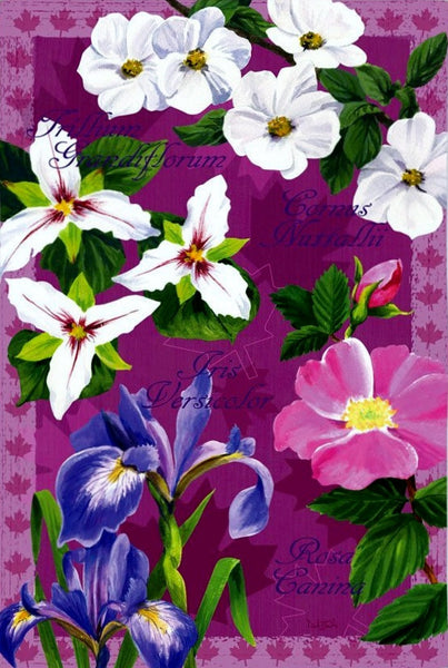Floral Collection Flag