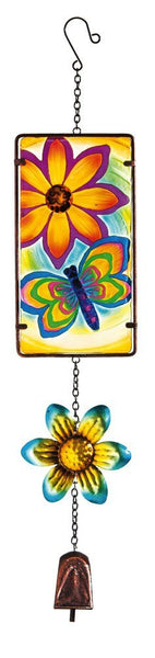 "Vibrant Dragonfly" Glow in the Dark Bell Chime