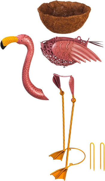 "3D Tropical Flamingo" Planter