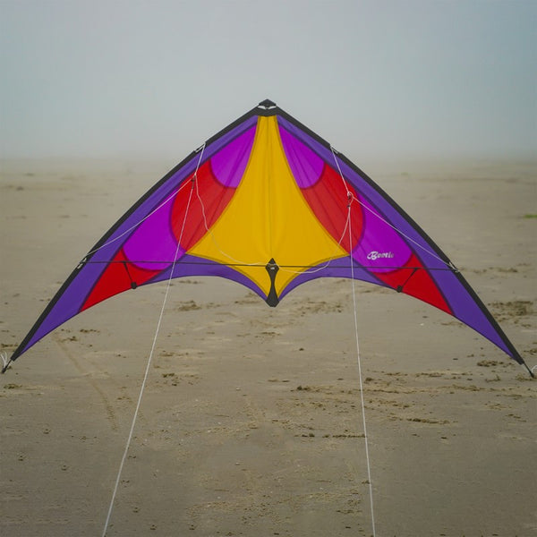 "Beetle" Stunt Kite with Spectra Line & Wrist Straps