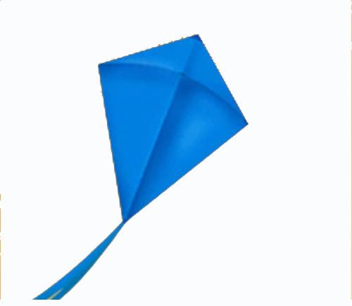 "Fun Fly" Traditional Solid Color Diamond Kite with Line Included