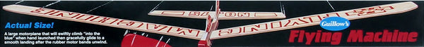 Guillow's Balsa Wood "Flying Machine" Airplane Kit
