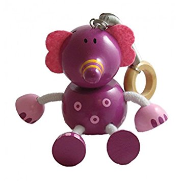 "Bouncy Buddies" Mobile - Animals, Insects & Clown Figurines