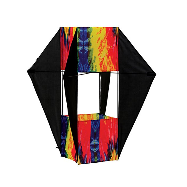 4 Wing "Tie Dye Box Kite" with Line Included