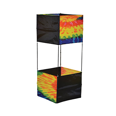 Tie Dye Classic Box Kite with Line Included