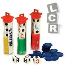 "LCR / Left Center Right" Family Dice Game (Colors May Vary)
