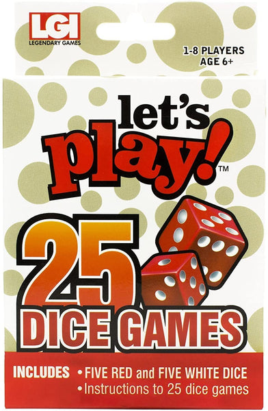 "Let's Play" 25 Dice Games