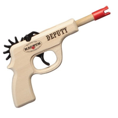 "Deputy" Rubber Band Toy Gun Pistol