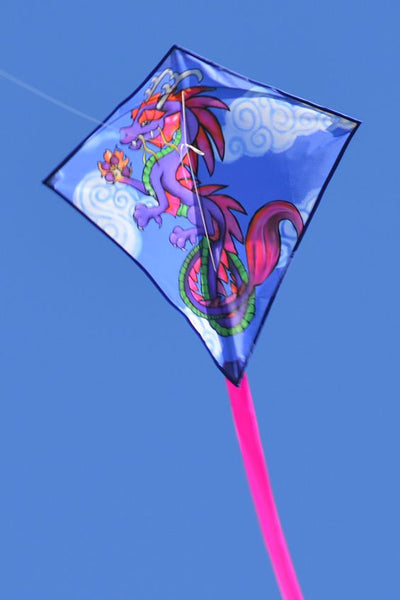 25 Inch "Asian Dragon" Diamond Kite with Line Included