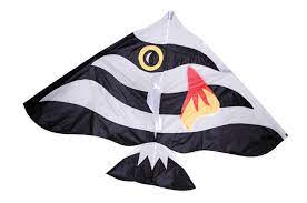 Joel Scholz "White Damsel Fish" Kite with Line Included
