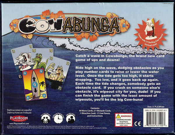 "Cowabunga" Card Game