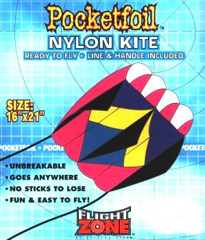 "Pocketfoil" Kite with Line Included