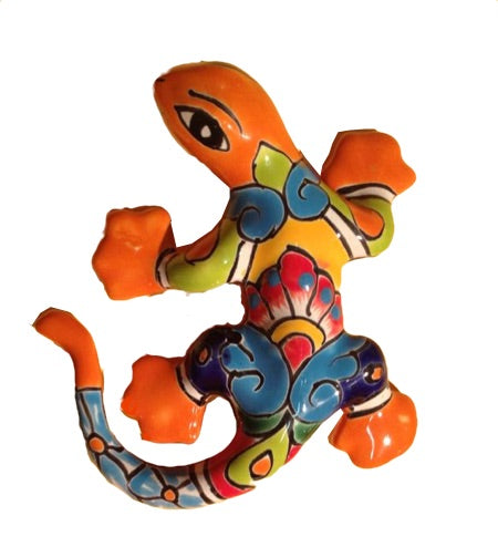 Talavera "3D Salamander" Wall Art