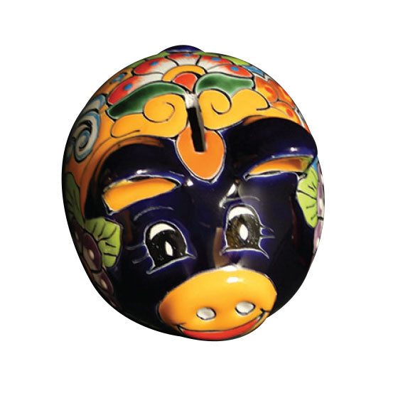 Talavera Round Body "Piggy Bank"