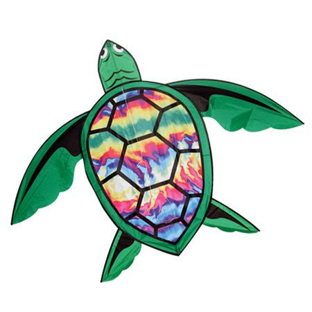 "3D Tie-Dye Turtle" Kite with Line Included